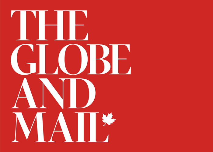 The Globe and Mail red Logo